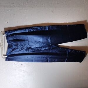 J. T. Beckett, SizeXL,Blue, satin like pants.